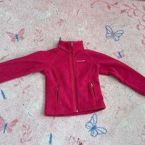 Hot pink Columbia jacket
